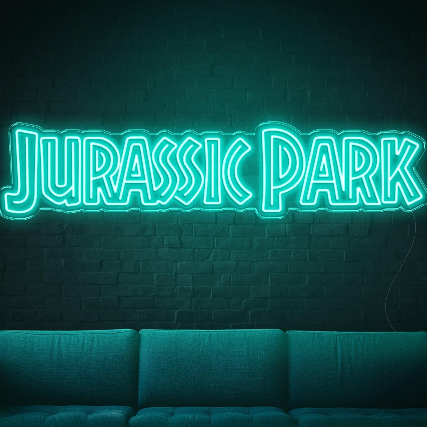 Retro Pink Jurassic Park Led Neon Sign For Movie-Themed Room Decor | Shineneon