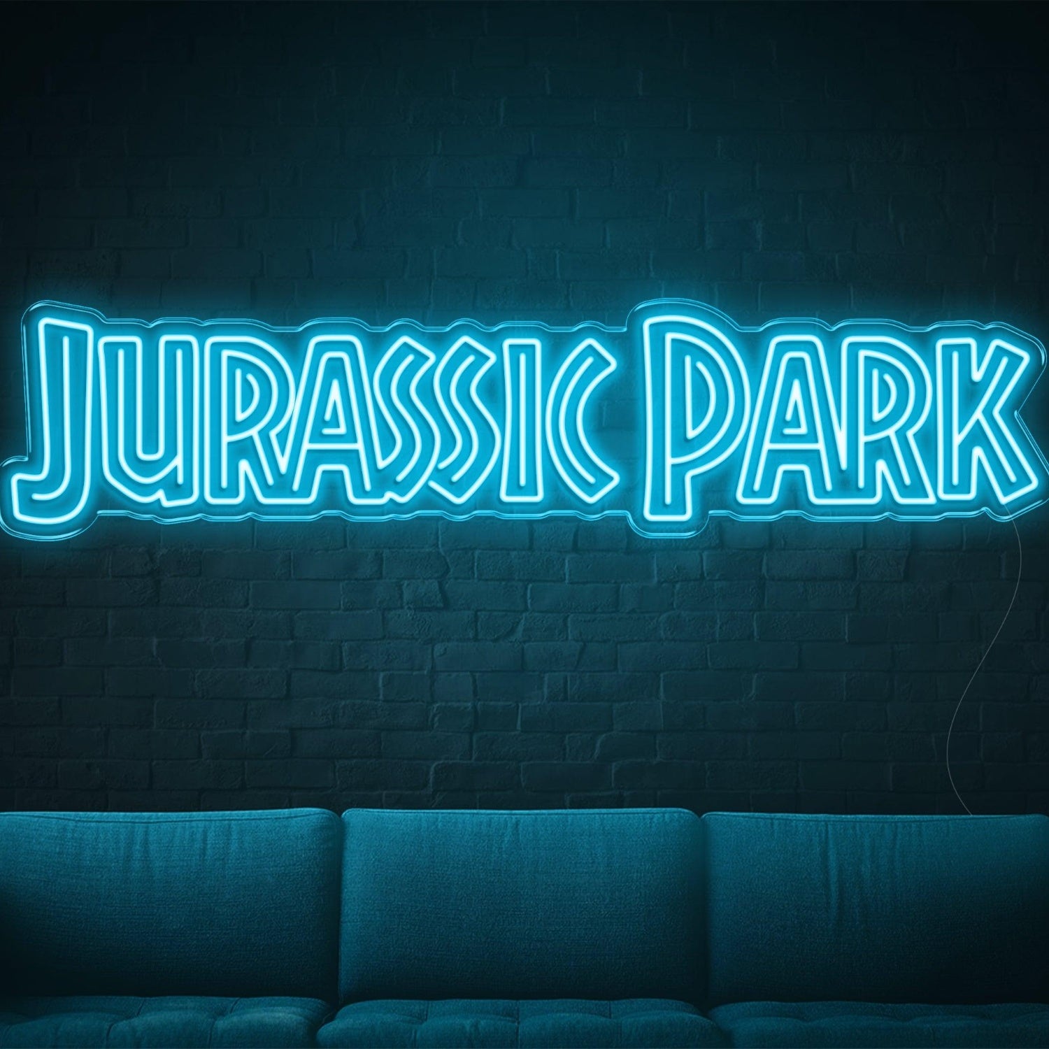 Retro Pink Jurassic Park Led Neon Sign For Movie-Themed Room Decor | Shineneon