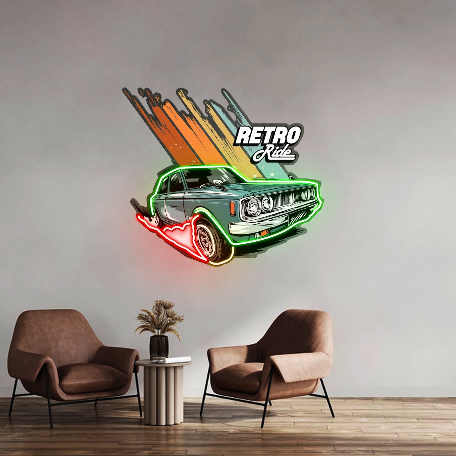 Retro Ride Led Neon Sign Light Custom Led Signs - Shineneon