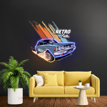 Retro Ride Led Neon Sign Light Custom Led Signs - Shineneon
