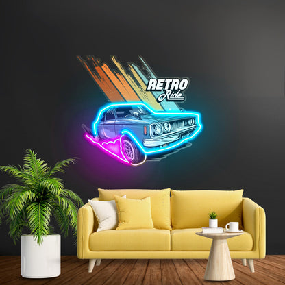 Retro Ride Led Neon Sign Light Custom Led Signs - Shineneon