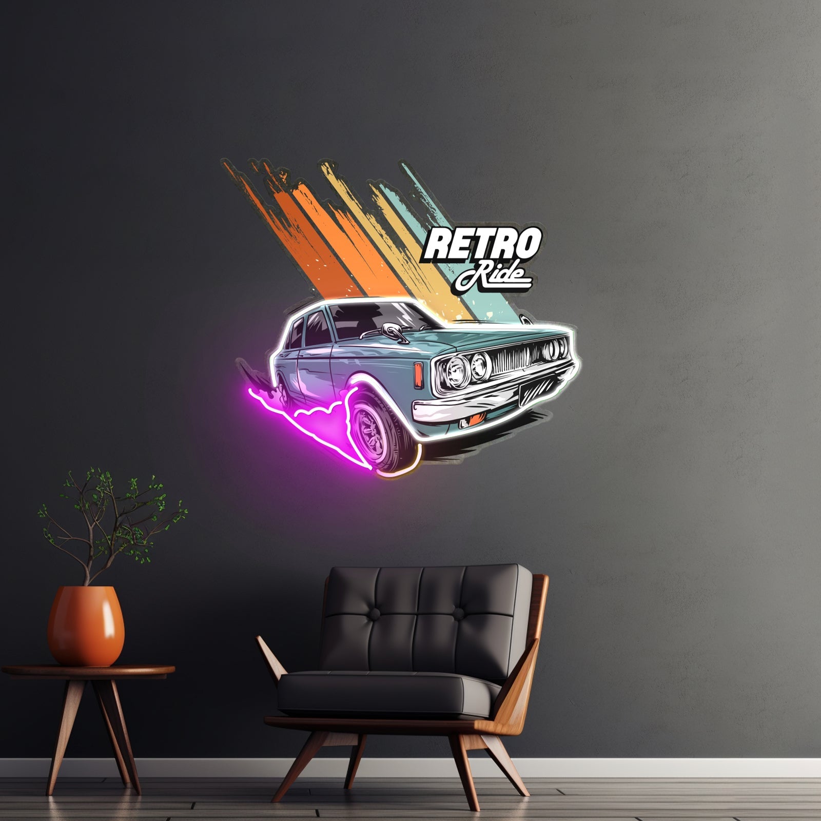 Retro Ride Led Neon Sign Light Custom Led Signs - Shineneon