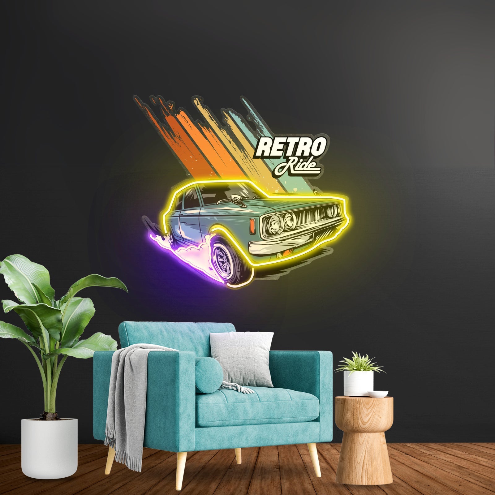 Retro Ride Led Neon Sign Light Custom Led Signs - Shineneon