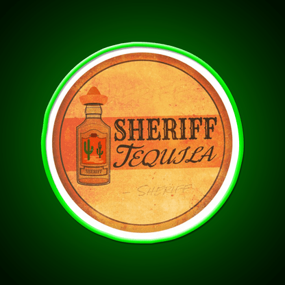 Retro Tequila Party Drink Tequila Led Neon Sign Rgb Color - Shineneon