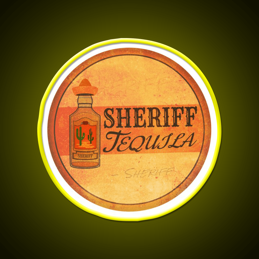 Retro Tequila Party Drink Tequila Led Neon Sign Rgb Color - Shineneon