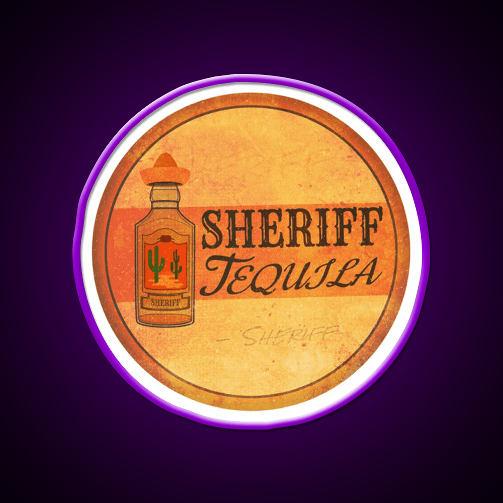 Retro Tequila Party Drink Tequila Led Neon Sign Rgb Color - Shineneon