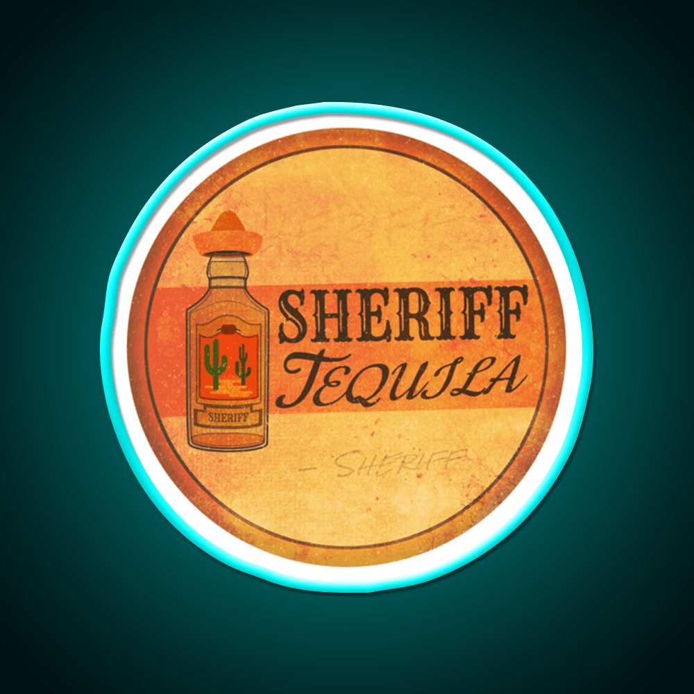 Retro Tequila Party Drink Tequila Led Neon Sign Rgb Color - Shineneon