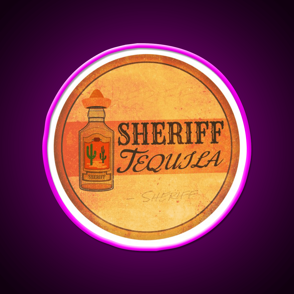 Retro Tequila Party Drink Tequila Led Neon Sign Rgb Color - Shineneon