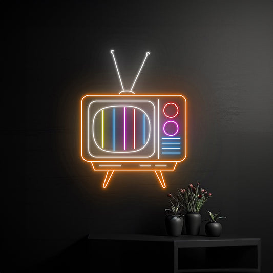 Retro Tv Led Led Neon Sign