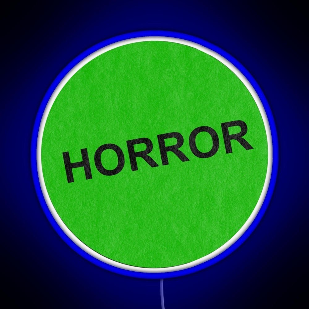 Retro Vhs Horror Rgb Led Neon Sign Pop Wall Art - Shineneon