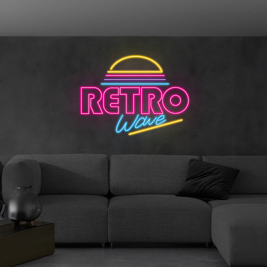 Retro Wave Neon Led Sign