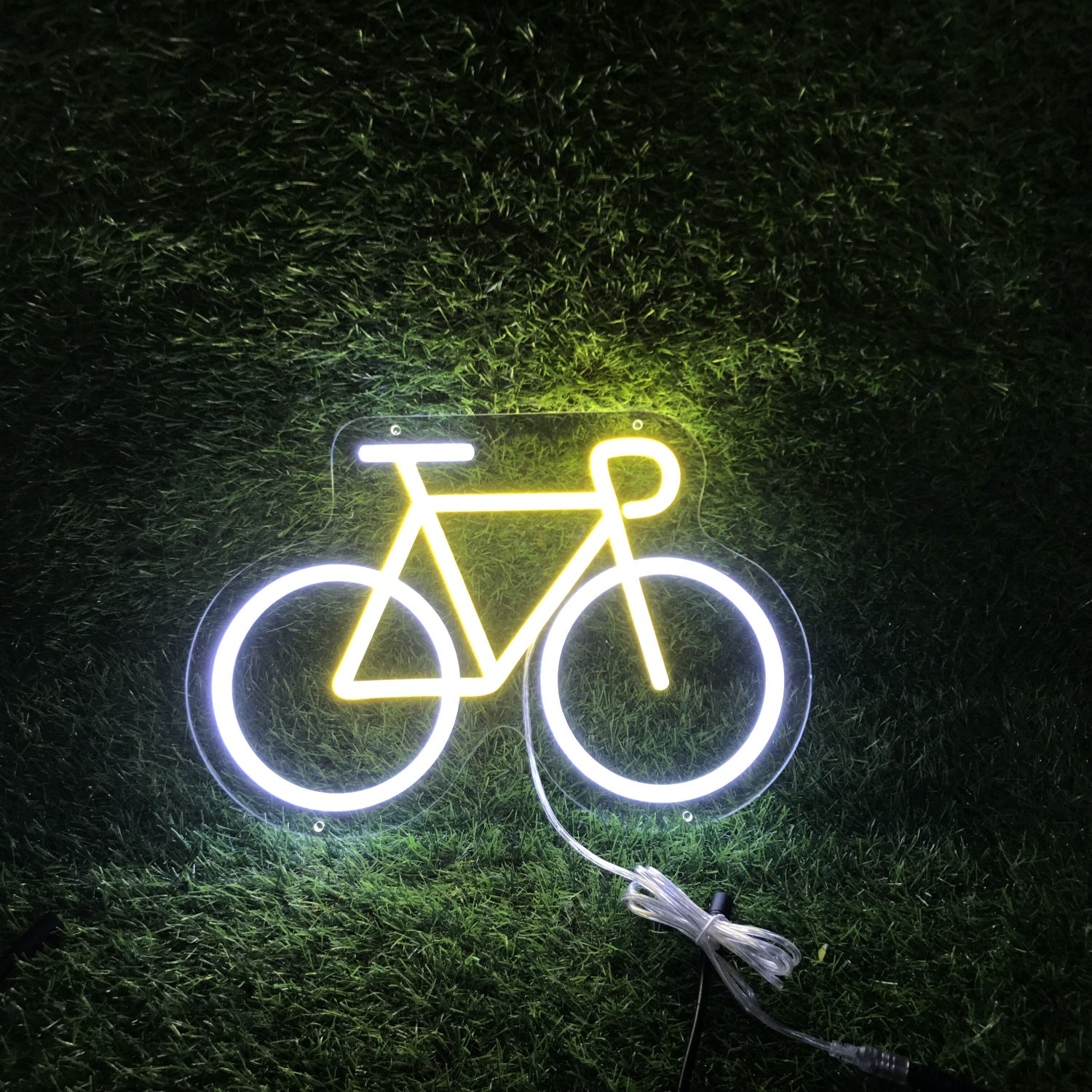 Rev Up Your Space Bike Outline Led Neon Sign | Shineneon