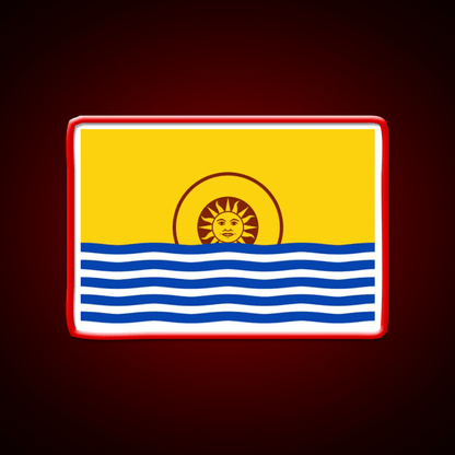 Revacholian Nationhood Flag Party Drink Tequila Led Neon Sign Rgb Color - Shineneon