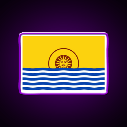 Revacholian Nationhood Flag Party Drink Tequila Led Neon Sign Rgb Color - Shineneon