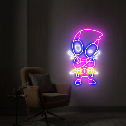 Revamp Your Space Deadpool Led Neon Sign Brings | Shineneon