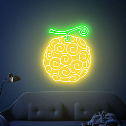Revamp Your Space With Devil Fruit Led Neon Sign Wall Art | Shineneon