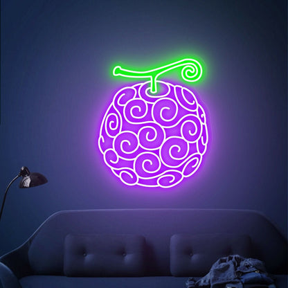 Revamp Your Space With Devil Fruit Led Neon Sign Wall Art | Shineneon