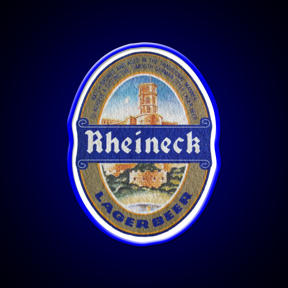 Rheineck Lager Coaster Beer Bar Decor Led Neon Sign Rgb Color - LED neon sign view 5