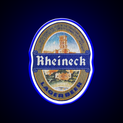 Rheineck Lager Coaster Beer Bar Decor Led Neon Sign Rgb Color - LED neon sign view 5