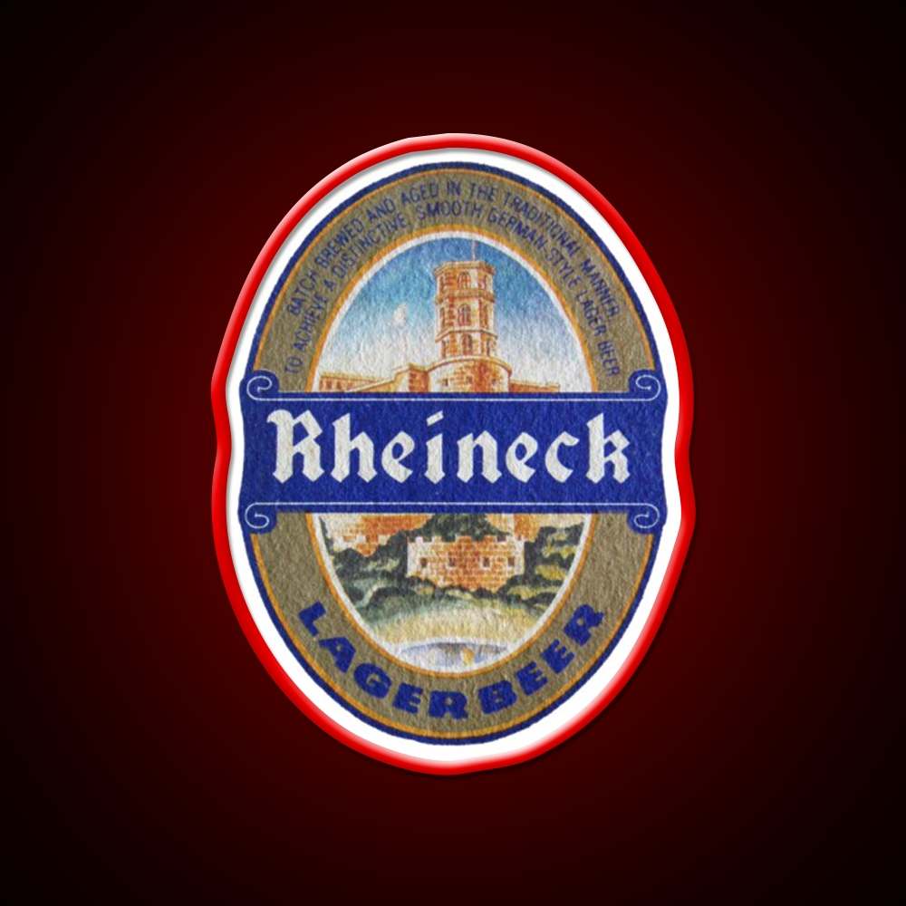 Rheineck Lager Coaster Beer Bar Decor Led Neon Sign Rgb Color - LED neon sign view 10