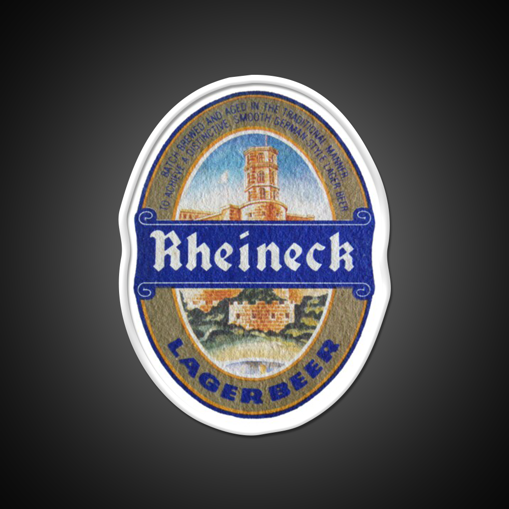Rheineck Lager Coaster Beer Bar Decor Led Neon Sign Rgb Color - LED neon sign view 11