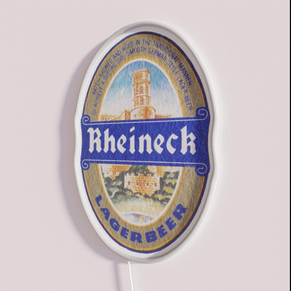 Rheineck Lager Coaster Rgb Led Neon Sign - Shineneon