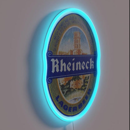 Rheineck Lager Coaster Rgb Led Neon Sign - Shineneon