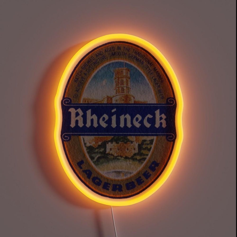 Rheineck Lager Coaster Rgb Led Neon Sign - Shineneon