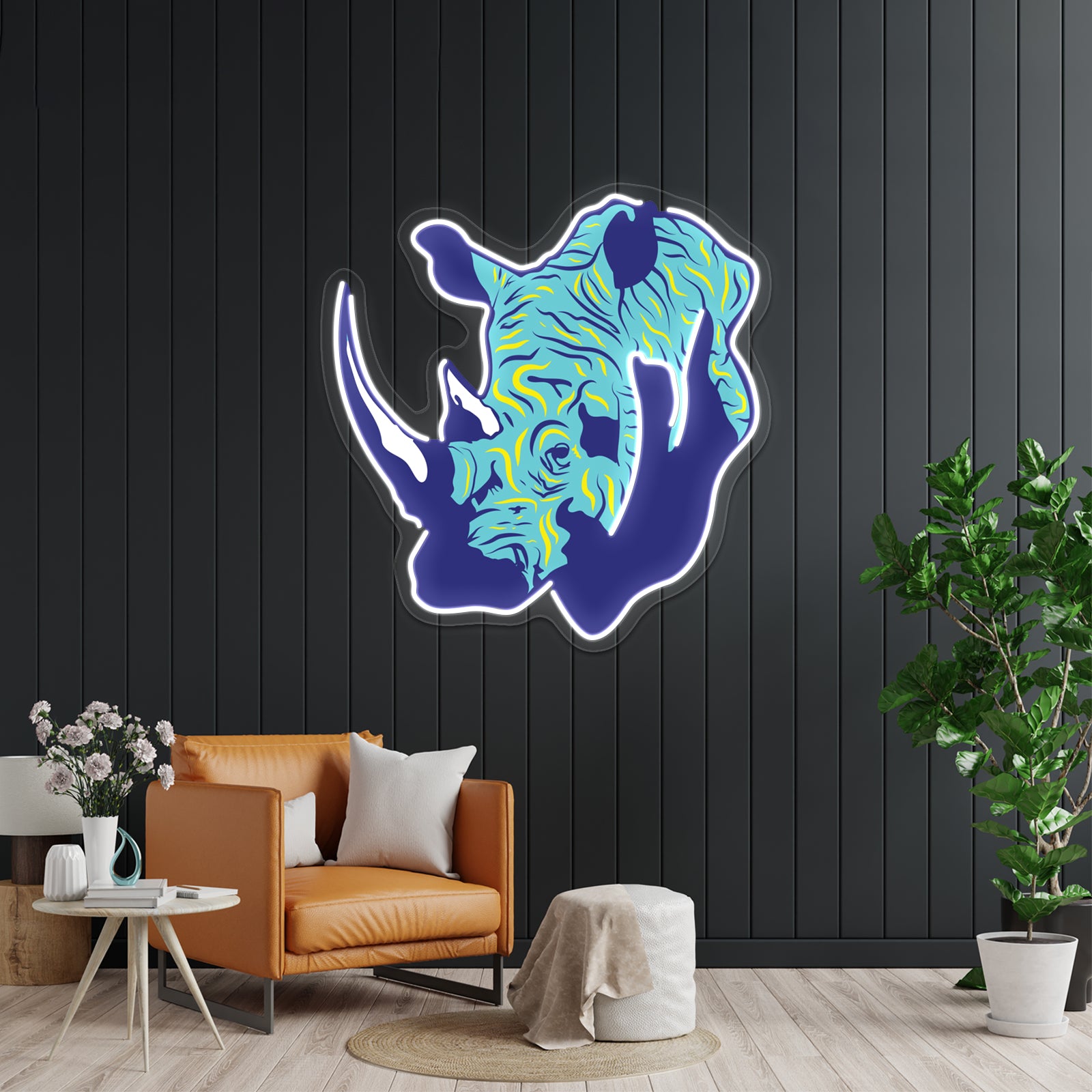 Rhino Wall Artwork Neon Signs Wall Artwork Neon Signs | Shineneon