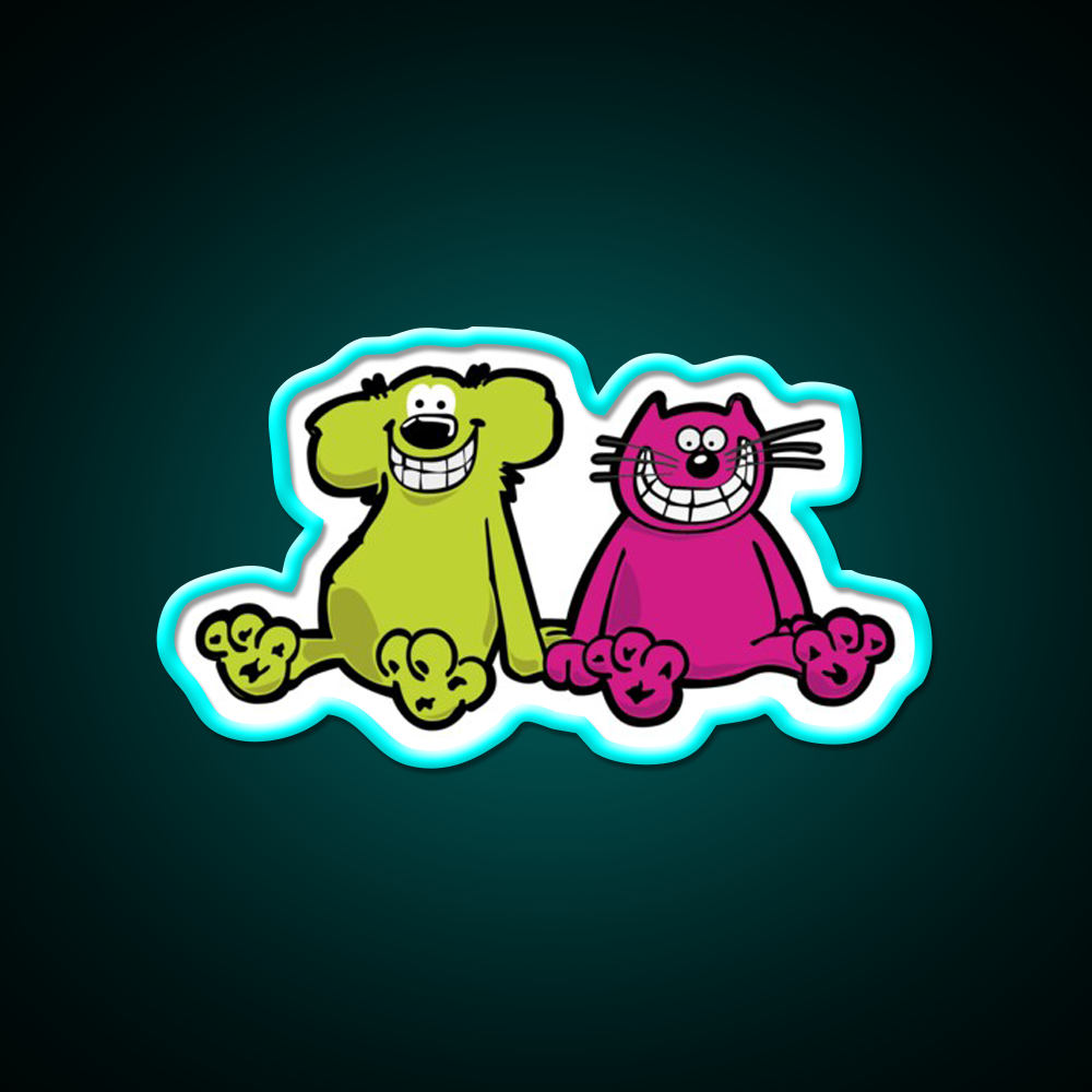 Rhubarb And Custard Fast Food Led Neon Sign For Burger Place Rgb Color