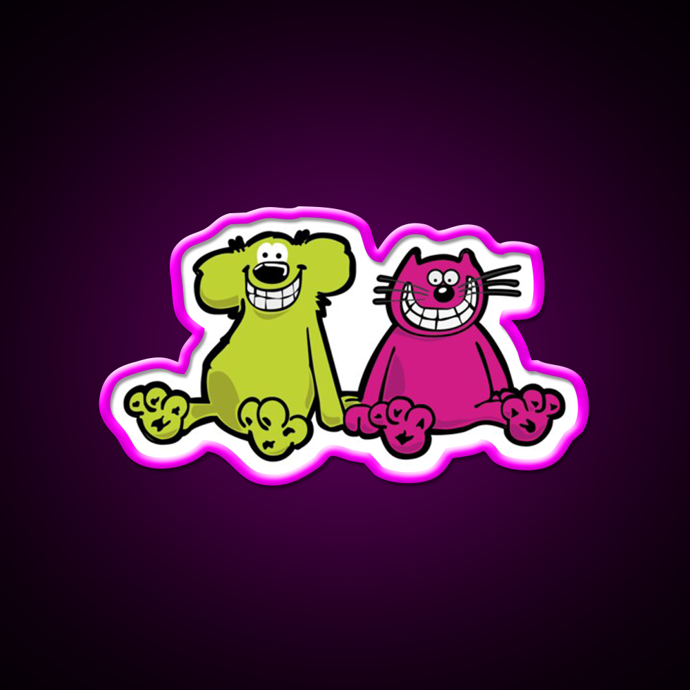 Rhubarb And Custard Fast Food Led Neon Sign For Burger Place Rgb Color