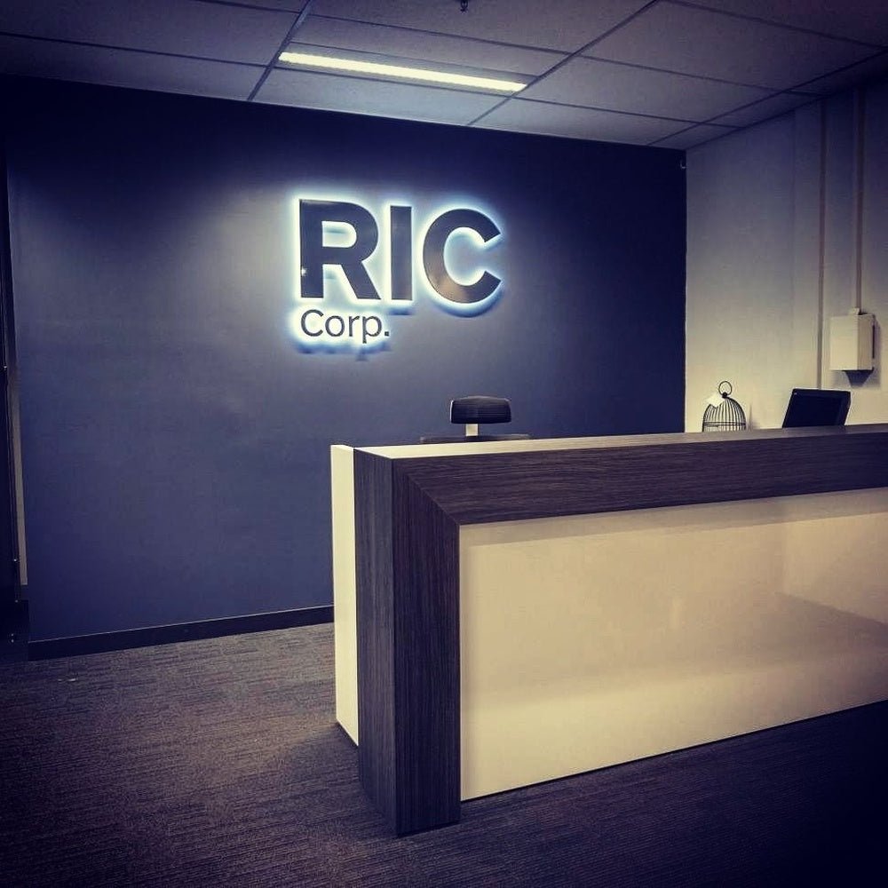 Ric Corp 3D Backlit Channel Letters Led Light Sign - Shineneon