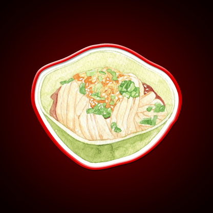 Rice Noodles Led Neon Sign Chinese Food Rgb Color - Shineneon