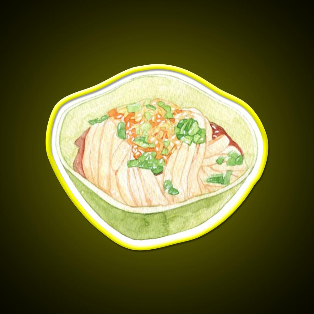 Rice Noodles Led Neon Sign Chinese Food Rgb Color