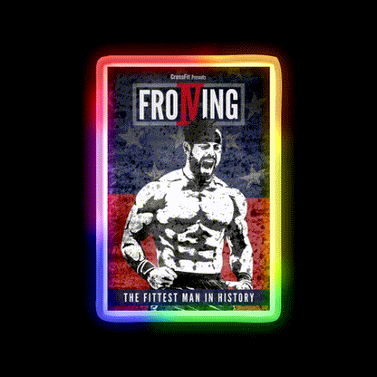 Rich Froning Gym Fitness Led Neon Sign Rgb Color