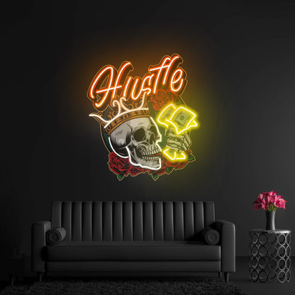 Rich Skull Led Neon Sign Light Custom Led Signs - Shineneon