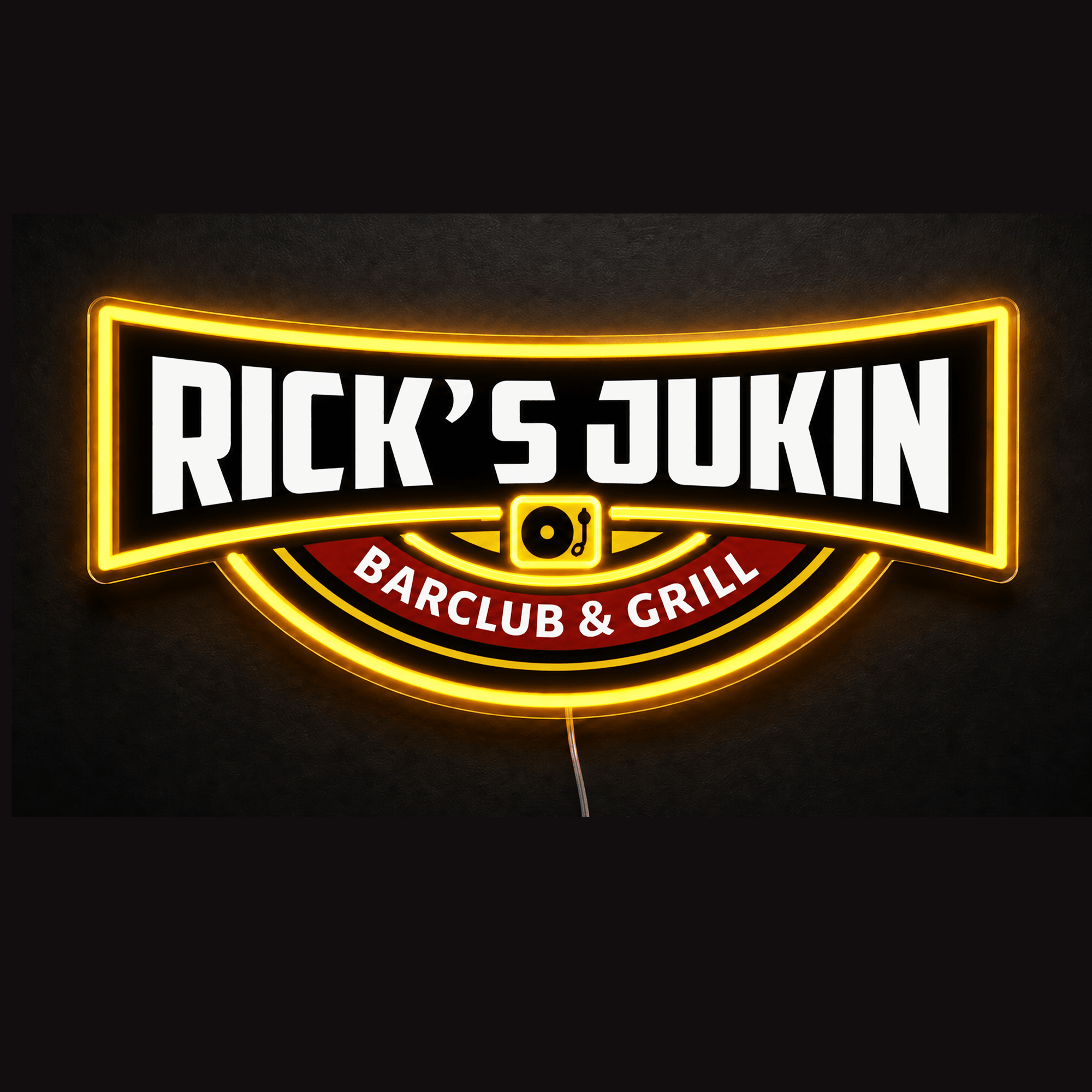 RICK'S JUKIN Custom LED Neon Sign - Shineneon