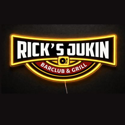 RICK'S JUKIN Custom LED Neon Sign - Shineneon