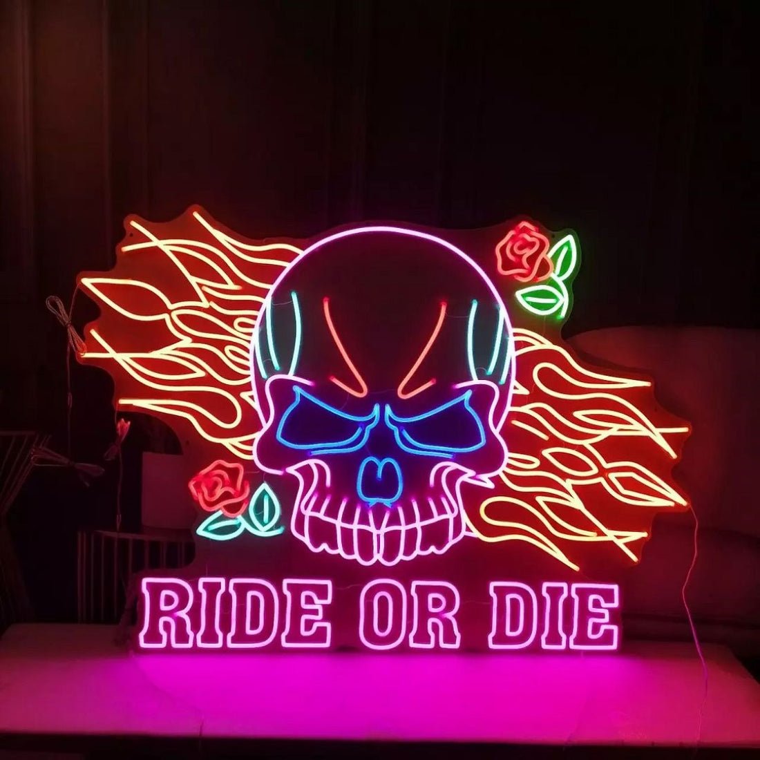 Ride Or Die Led Sign Business Neon Signs - Shineneon
