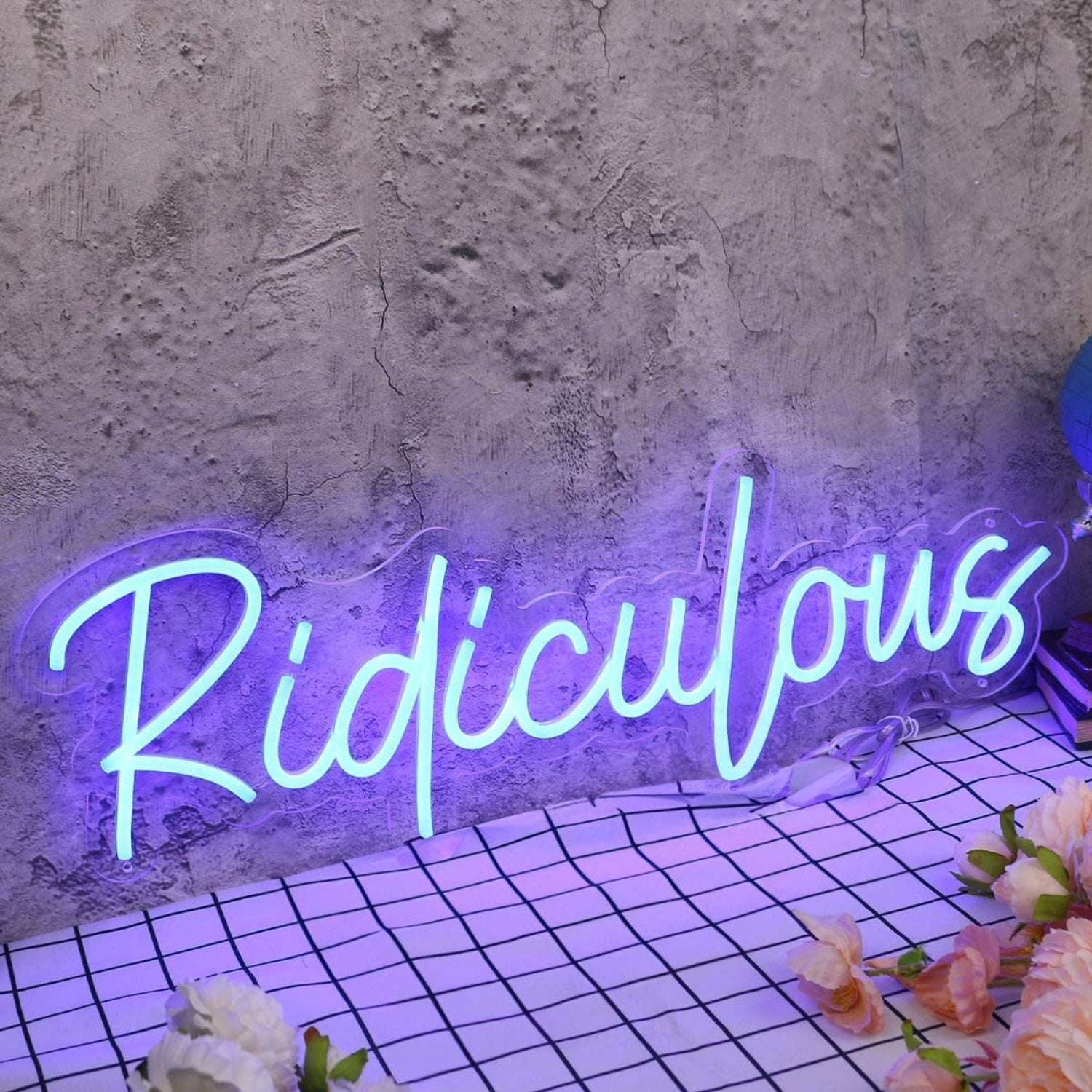 Ridiculous Blue Led Neon Sign - Shineneon