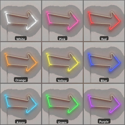 Right Arrow Vintage LED Neon Sign - Shineneon