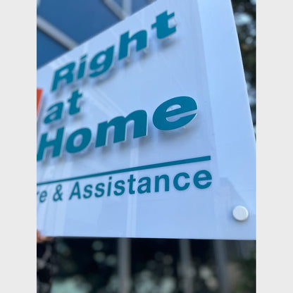 Right At Home 3D Frontlit Channel Letters Led Light Sign - Shineneon