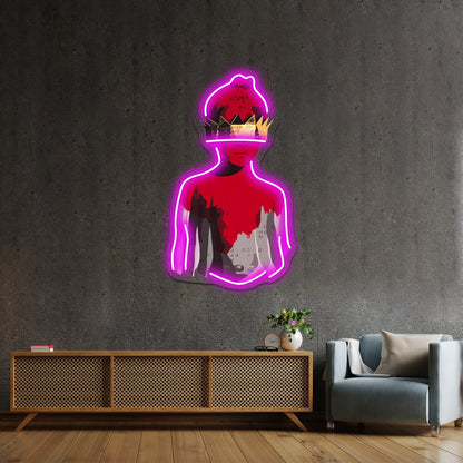 Rihanna Anti Artwork Led Neon Signs