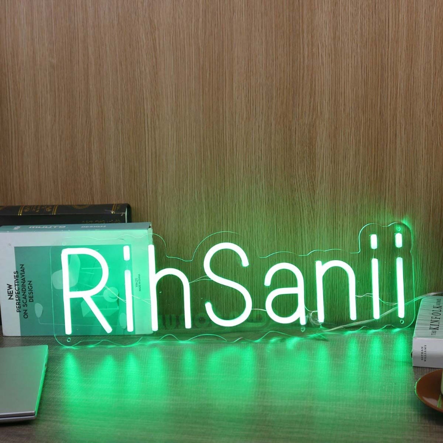 Rihsanii Green Led Neon Sign - Shineneon