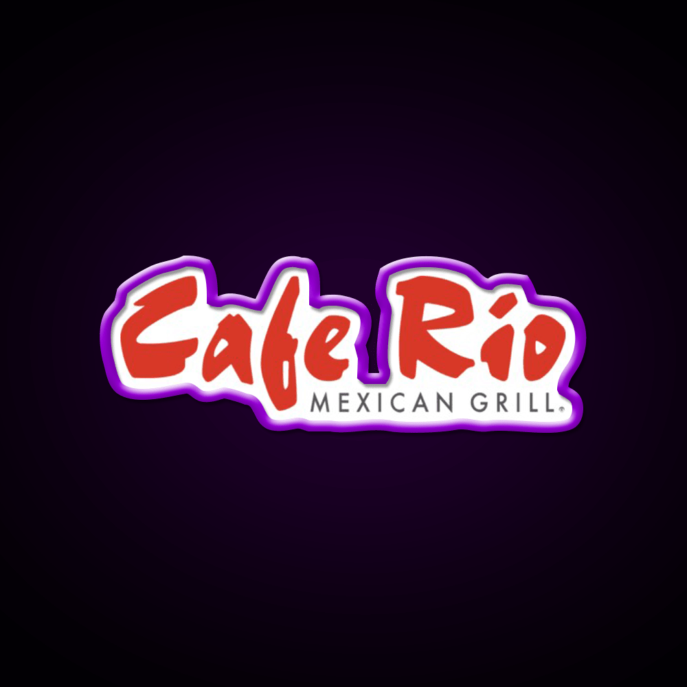 Rio Cafe Fast Food Led Neon Sign For Burger Place Rgb Color - Shineneon