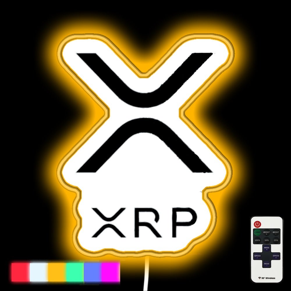 Ripple Coin Led Neon Sign - Shineneon