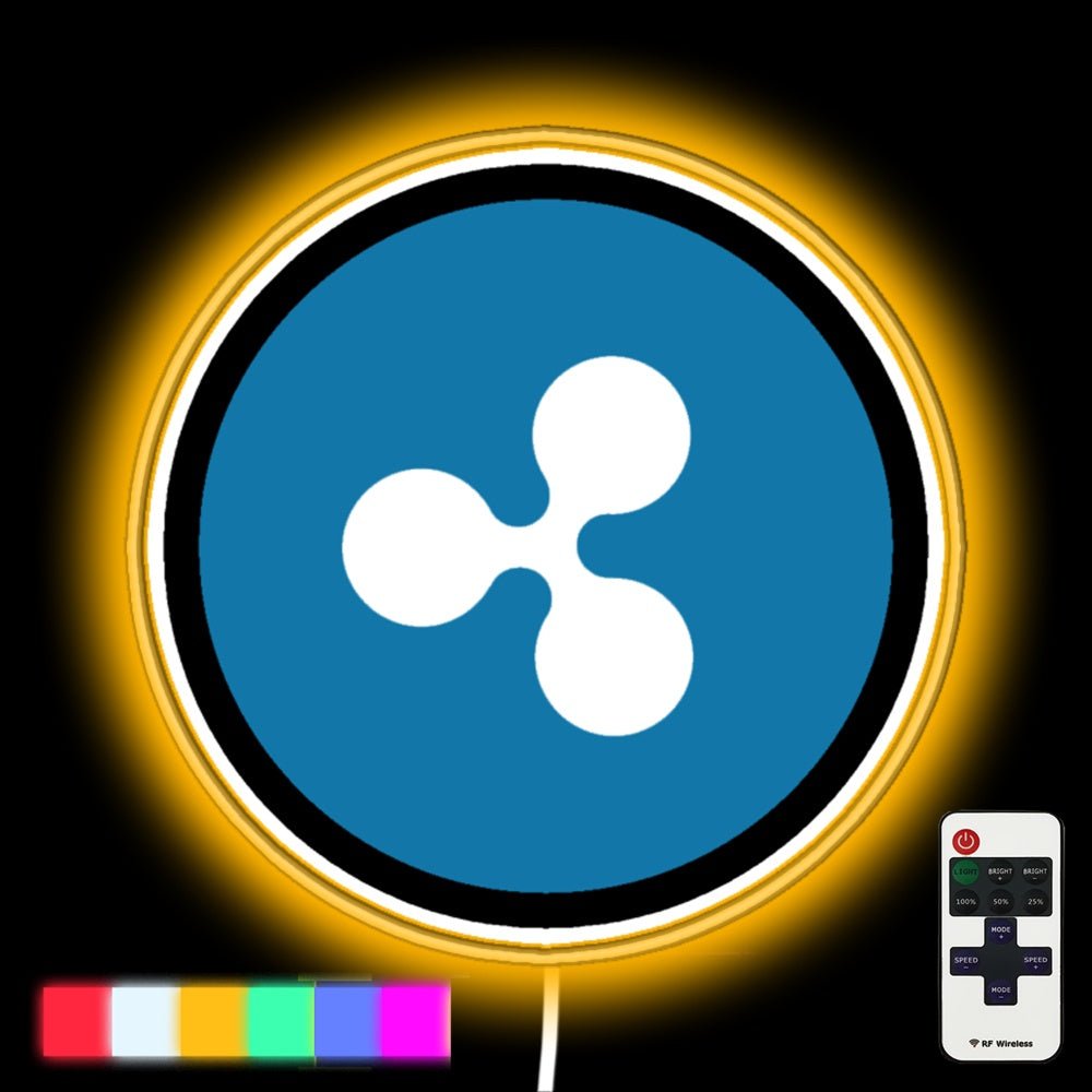 Ripple Logo Large Led Neon Sign - Shineneon