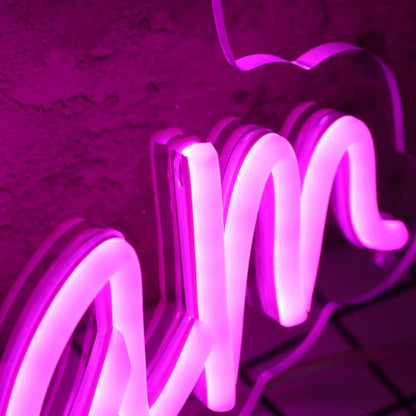 Rise And Glam Purple Led Neon Sign - Shineneon
