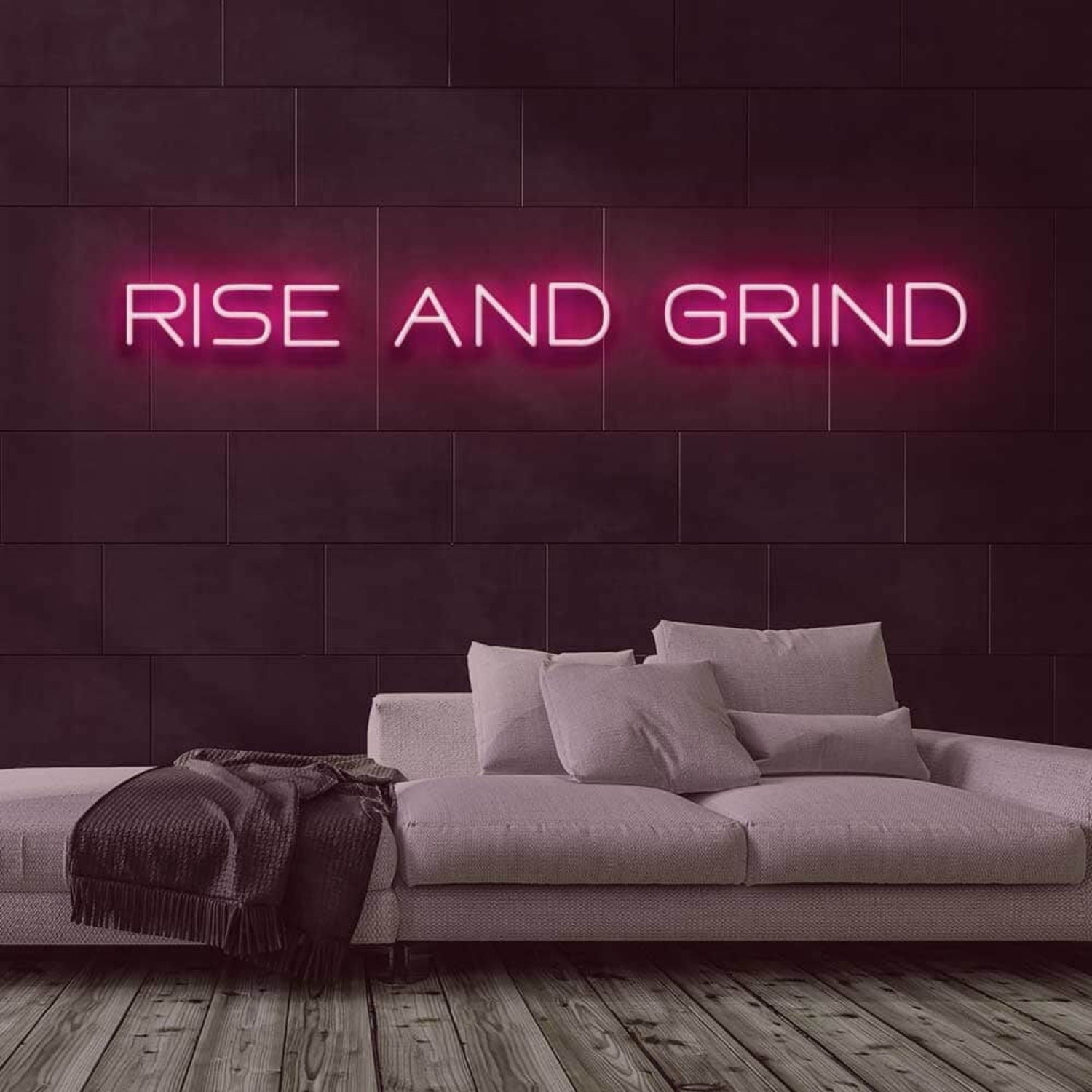 Rise And Grind V1 Led Neon Sign | Shineneon