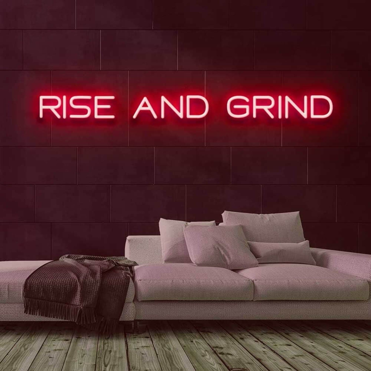 Rise And Grind V1 Led Neon Sign | Shineneon